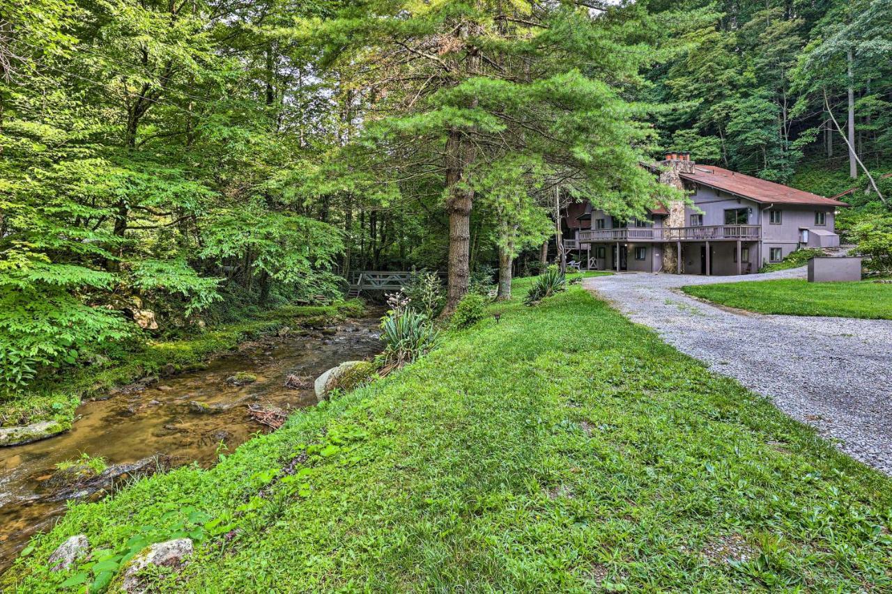 Roan Mountain Creekside Cabin Hike And Fish! Extérieur photo